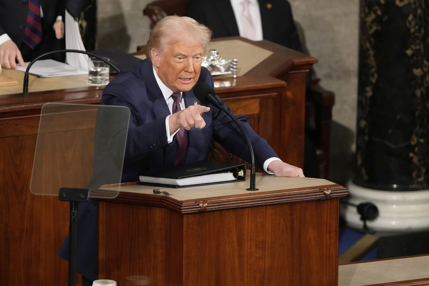 APTOPIX Trump Speech
